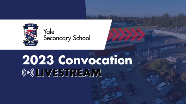 2023 Convocation Graphic for Yale Secondary