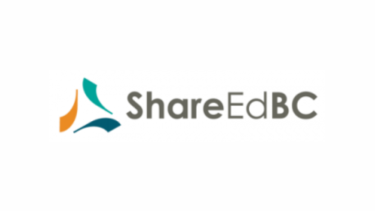 Grey words that read "ShareEdBC" with their graphic logo