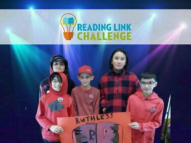 5 Students from Mathxwi Elementary, take part in the Reading Link Challenge
