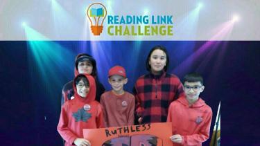5 Students from Mathxwi Elementary, take part in the Reading Link Challenge