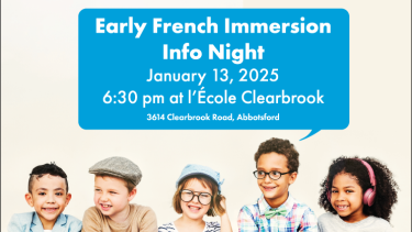 Early French Immersion Info Night