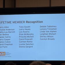 lifetime recognition - shirley